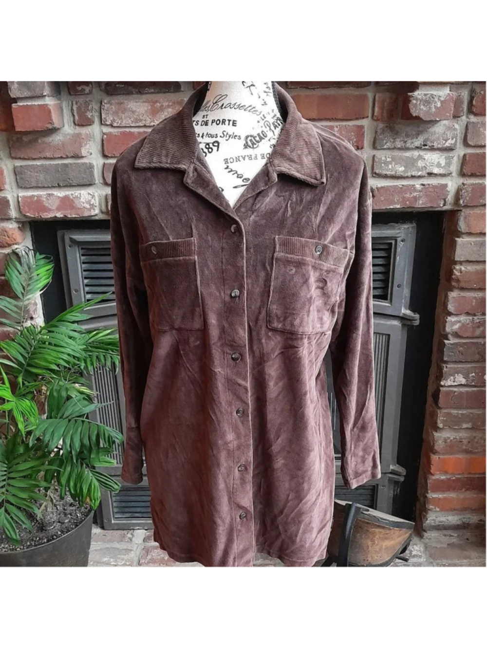 Weekend Edition Velour Top